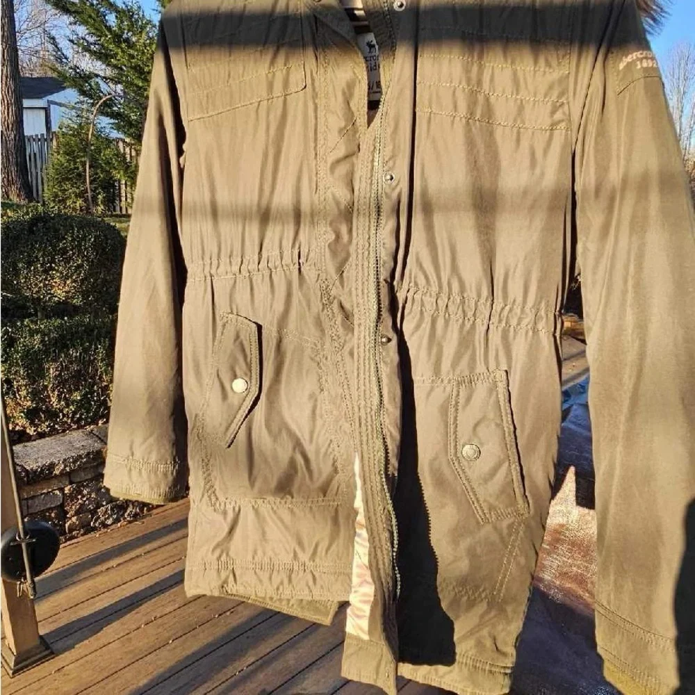 Abercrombie Kids Olive Parka Jacket
